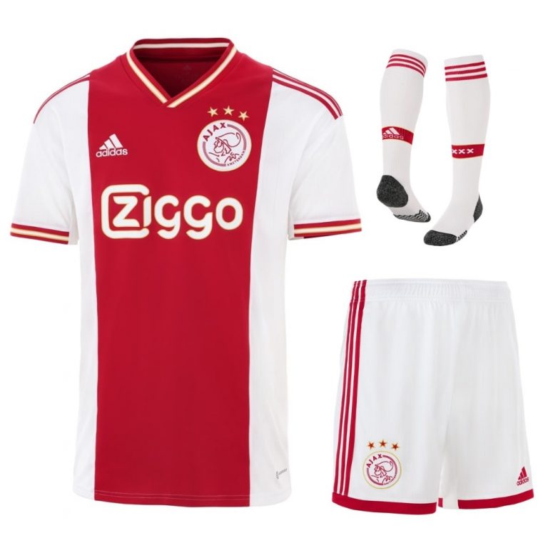 KITS ENFANT/JUNIOR AJAX AMSTERDAN DOMICILE 2022/2023