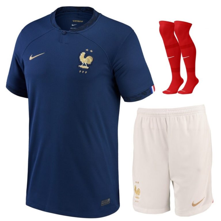 MAILLOT ENFANT/JUNIOR FRANCE DOMICILE 2022/2023