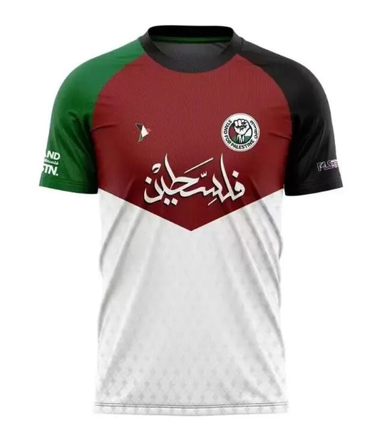 MAILLOT CARITATIF PALESTINE BLANC