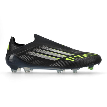 adidas F50 Elite Laceless FG Electric Stealth - Noir/Argenté/Vert