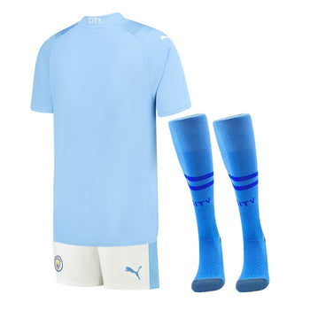KITS ENFANT/JUNIOR MANCHESTER CITY DOMICILE 2023/2024
