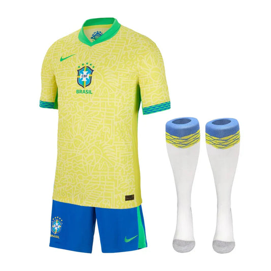 KITS ENFANT/ JUNIOR  BRÉSIL DOMICILE 2023/2024