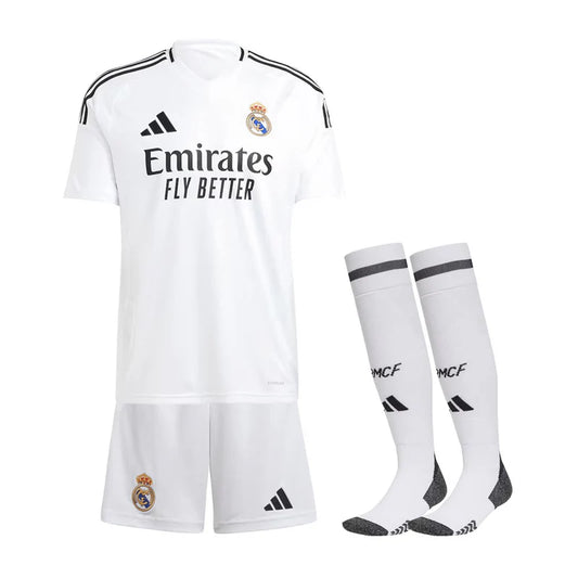 KITS ENFANT/ JUNIOR REAL MADRID DOMICILE 2024/2025