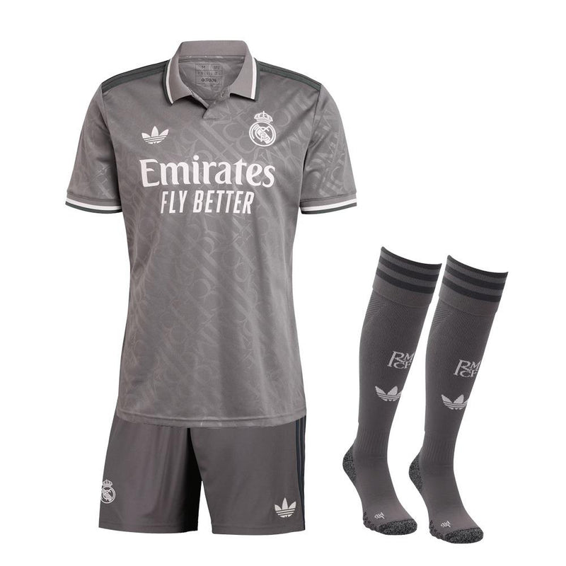 KITS ENFANT/ JUNIOR REAL MADRID THIRD 2024/2025