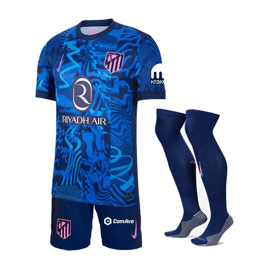 KITS ENFANT/ JUNIOR ATLETICO MADRID THIRD 2024/2025