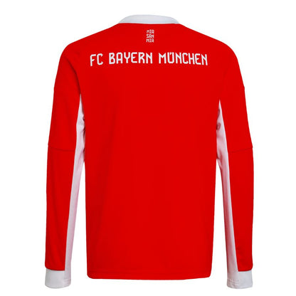 Maillot Bayern Munich Domicile Manches Longues Homme 2025 2026 Rouge