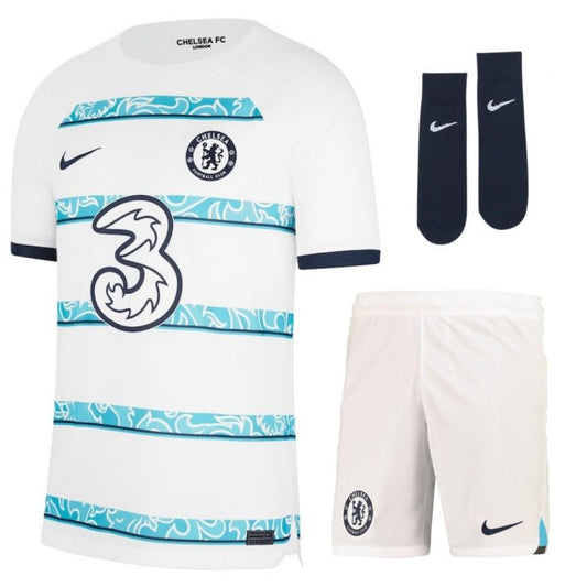 KITS ENFANT/JUNIOR CHELSEA EXTERIEUR 2022/2023