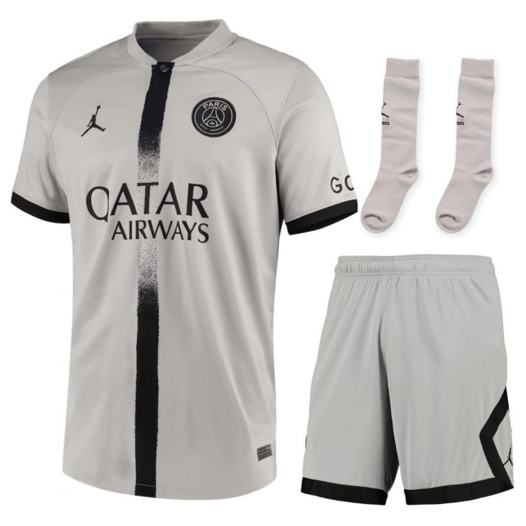 MAILLOT ENFANT/JUNIOR PSG EXTERIEUR 2022/2023
