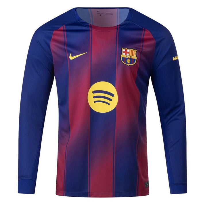 MAILLOT FC BARCELONE MANCHES LONGUES DOMICILE 2025/2026