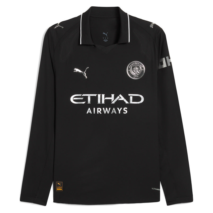 Maillot Manchester City Manches Longues Homme Exterieur 2025 2026