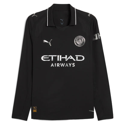 Maillot Manchester City Manches Longues Homme Exterieur 2025 2026