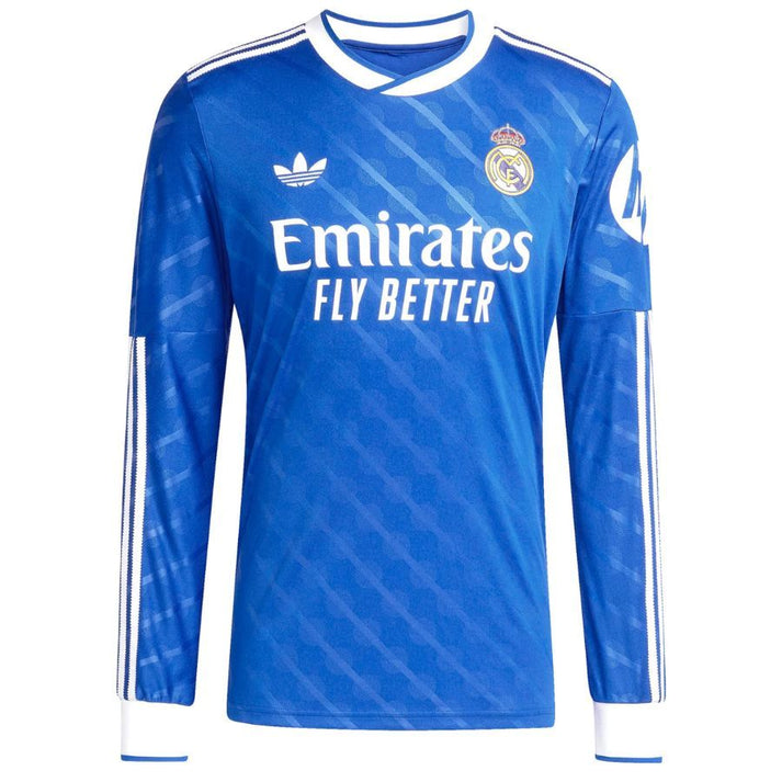 MAILLOT REAL MADRID MANCHES LONGUES THIRD 2025/2026