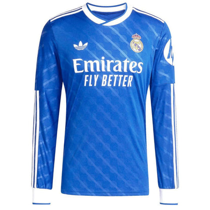 MAILLOT REAL MADRID MANCHES LONGUES THIRD 2025/2026