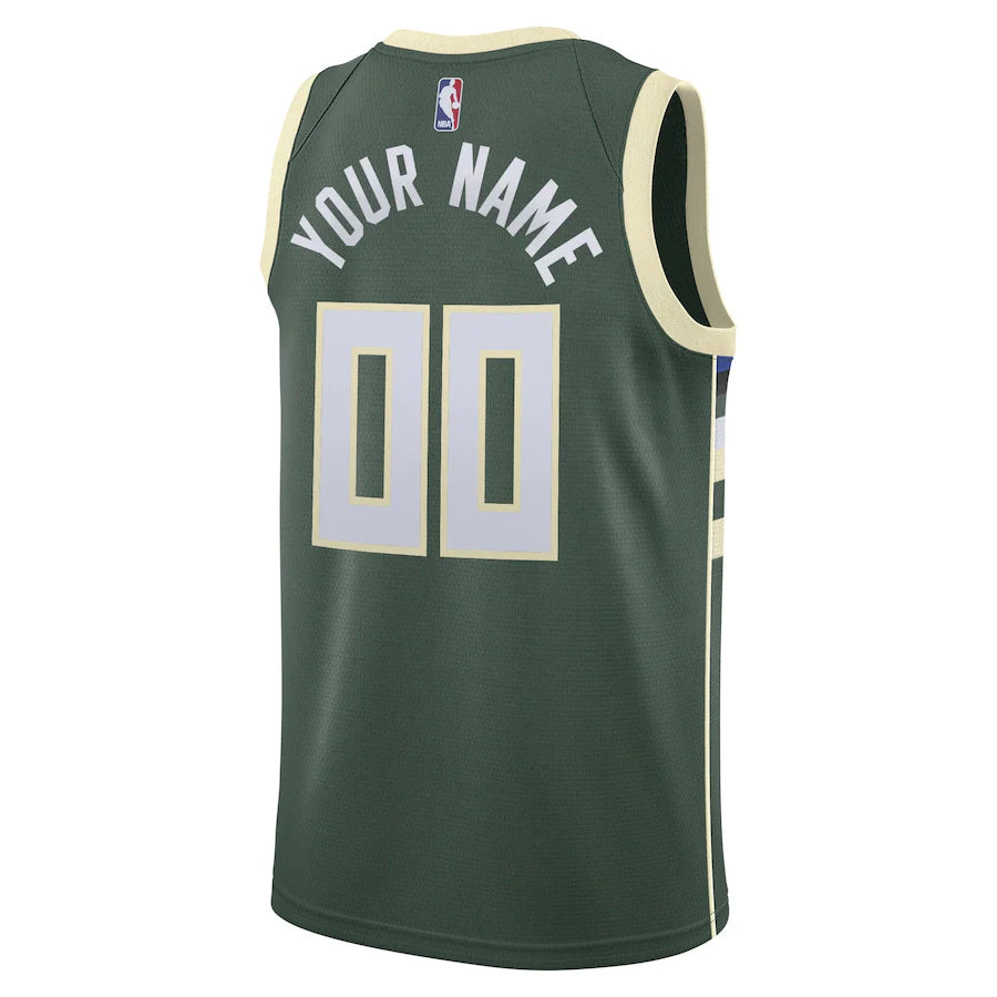 Maillot Milwaukee Bucks - Icon Edition 2023/2024 - Personnalisable