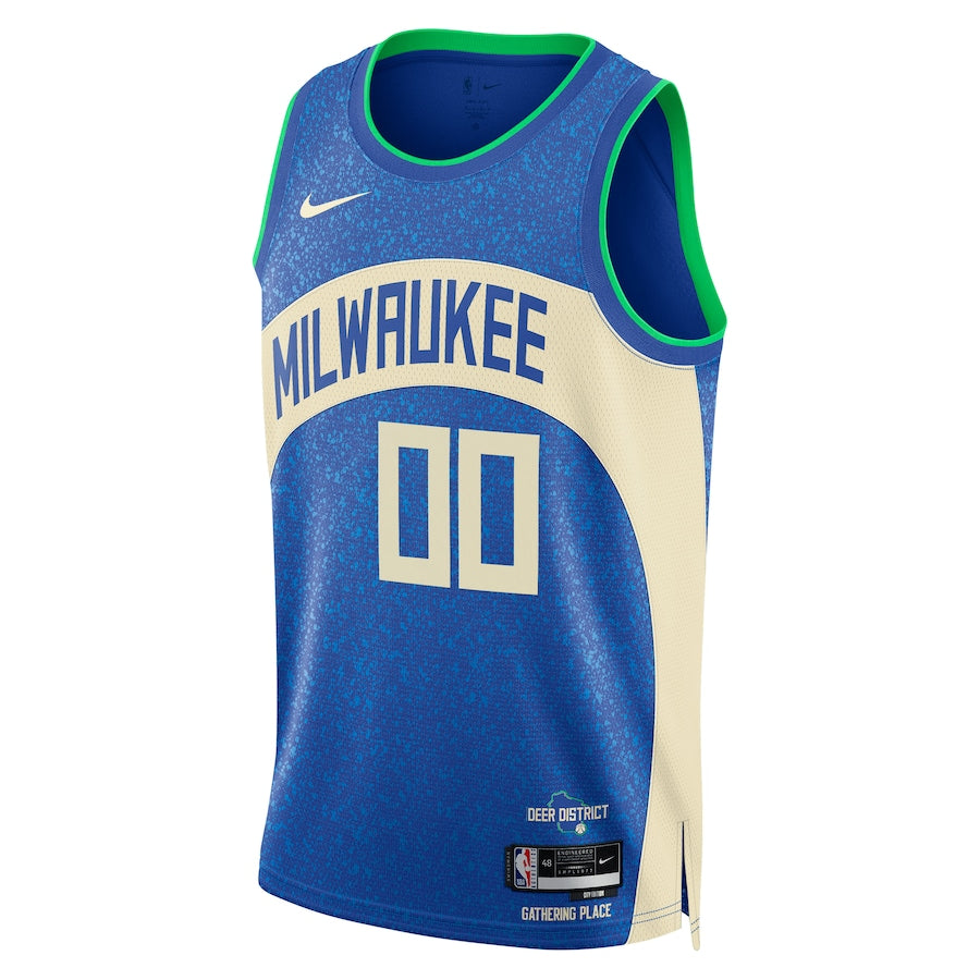 Maillot Milwaukee Bucks - City Edition 2023/2024 - Personnalisable