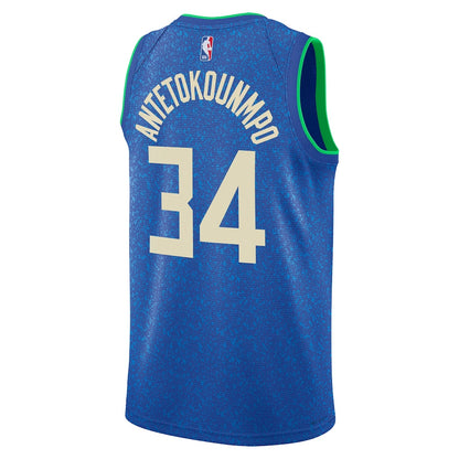 Maillot Milwaukee Bucks - City Edition 2023/2024 - Personnalisable