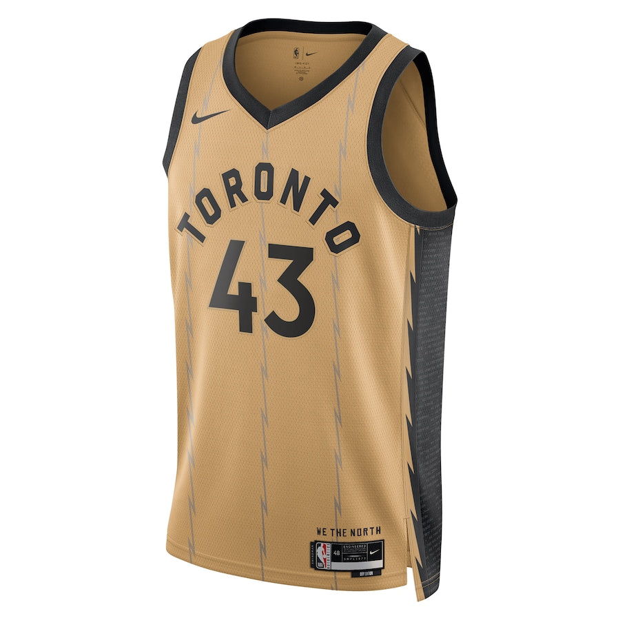 Maillot Toronto Raptors - City Edition 2023/2024 - Personnalisable